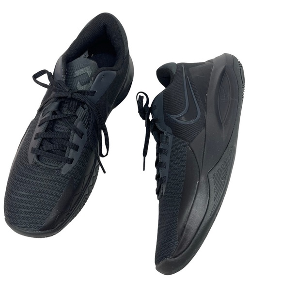Nike Men’s Size 9 Precision VI Black Anthracite Basketball shoes DD9535-001 New - Picture 5 of 10